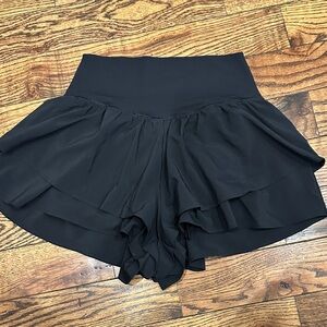 Aerie Black Flowy Women's Shorts